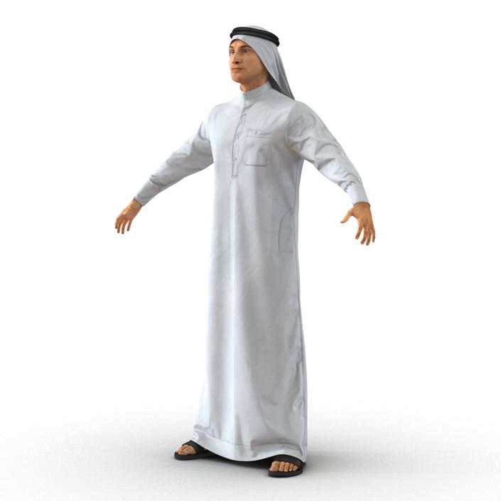 3D model Arab Man