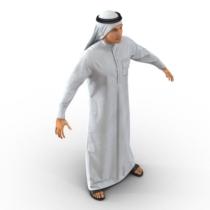 3D model Arab Man