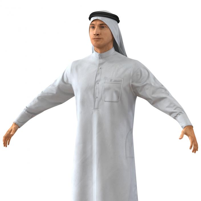 3D model Arab Man