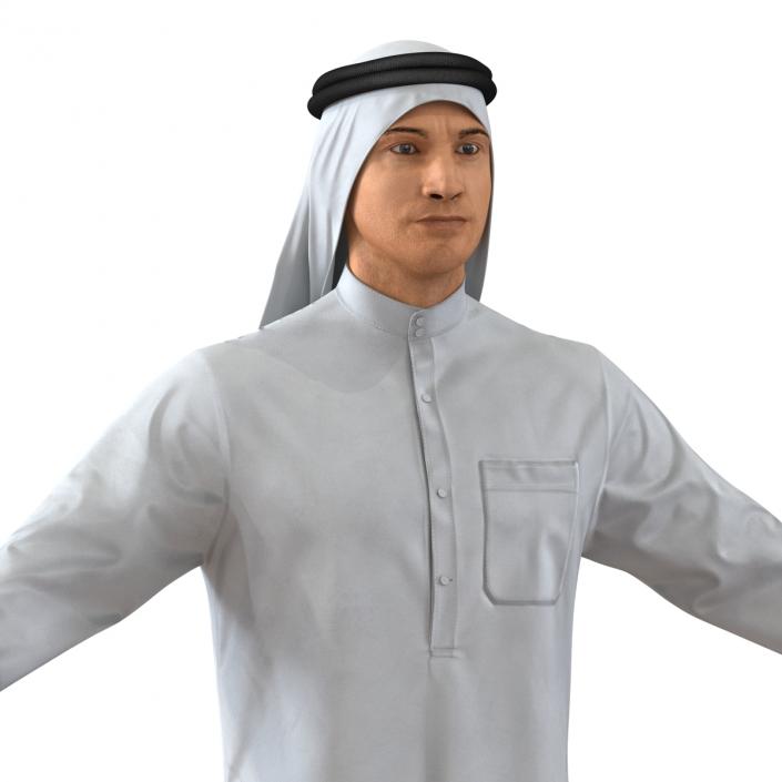 3D model Arab Man