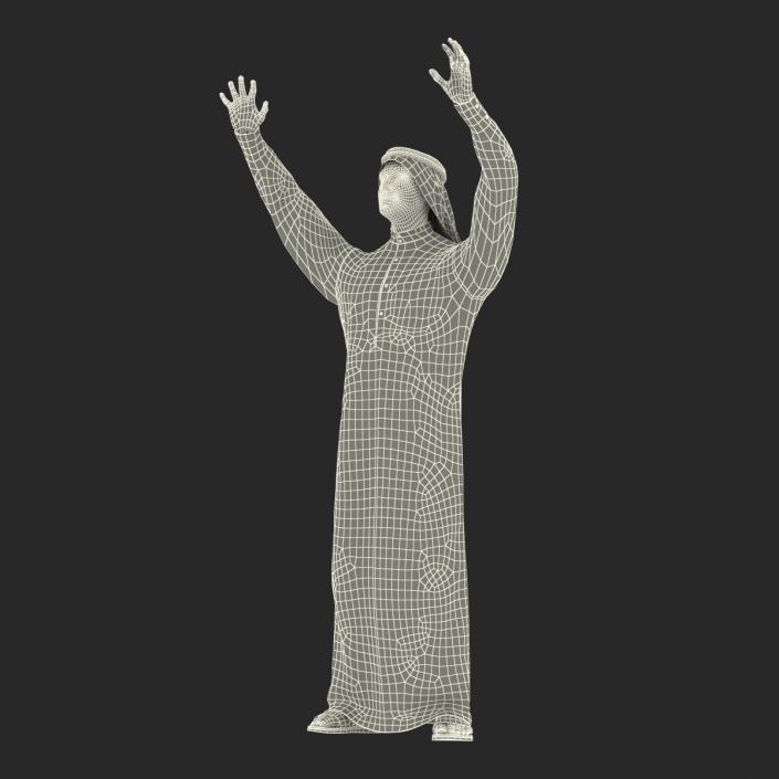 3D model Arab Man