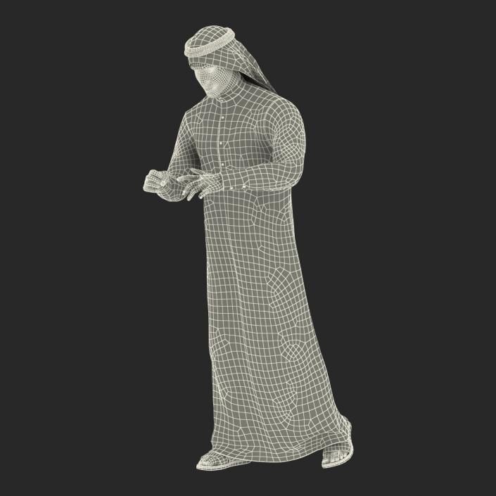 3D model Arab Man