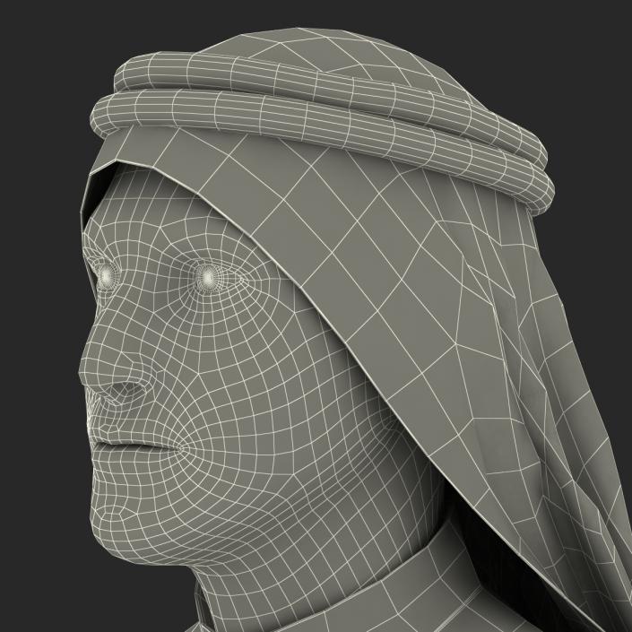 3D model Arab Man