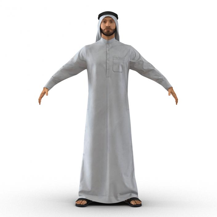 Arab Man with Fur 3D