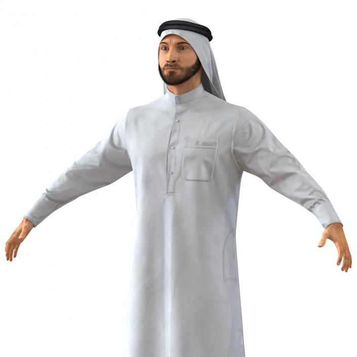 Arab Man with Fur 3D