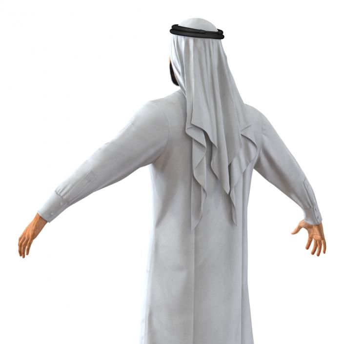 Arab Man with Fur 3D