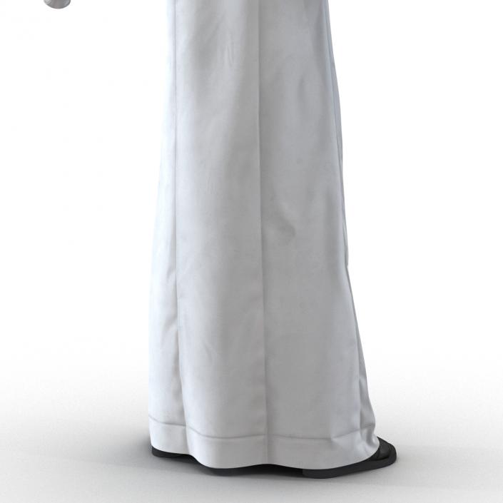 Traditional Arab Men Dress Kandura 3D model