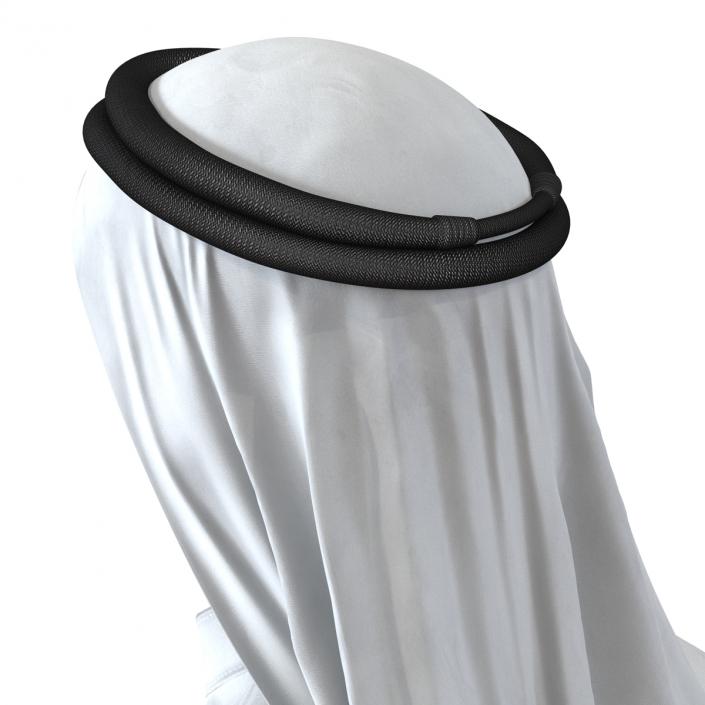 Traditional Arab Men Dress Kandura 3D model