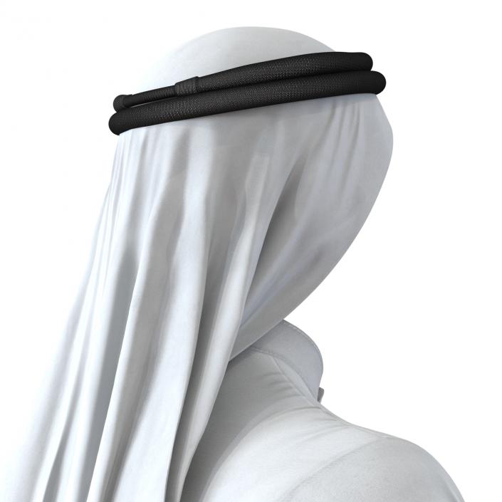 Traditional Arab Men Dress Kandura 3D model