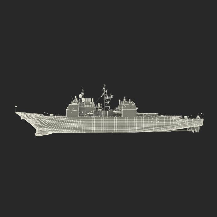 Ticonderoga Class Cruiser Cowpens CG-63 3D model