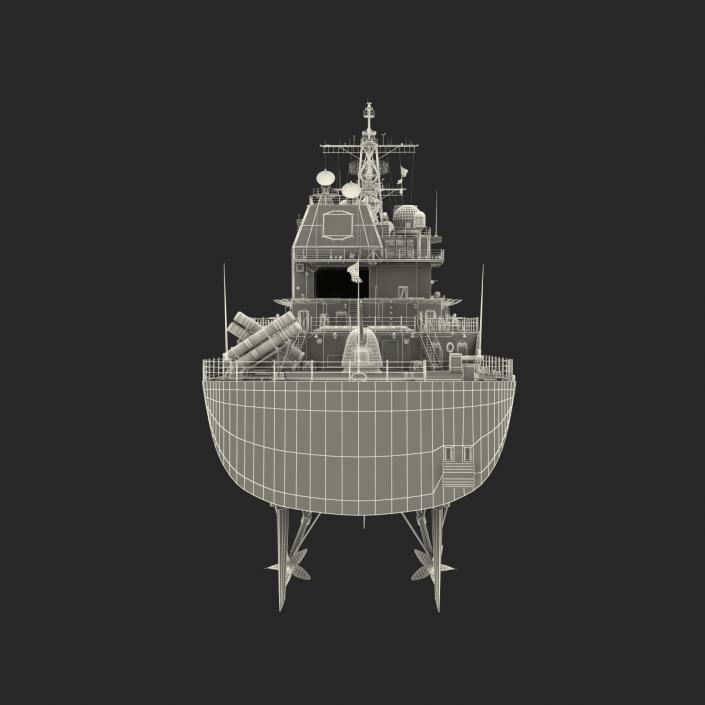 Ticonderoga Class Cruiser Cowpens CG-63 3D model