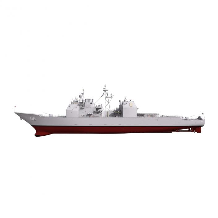 3D model Ticonderoga Class Cruiser Hue City CG-66