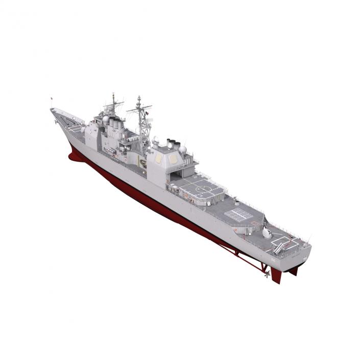 3D model Ticonderoga Class Cruiser Hue City CG-66