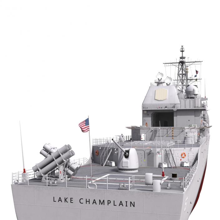 3D Ticonderoga Class Cruiser Lake Champlain CG-57