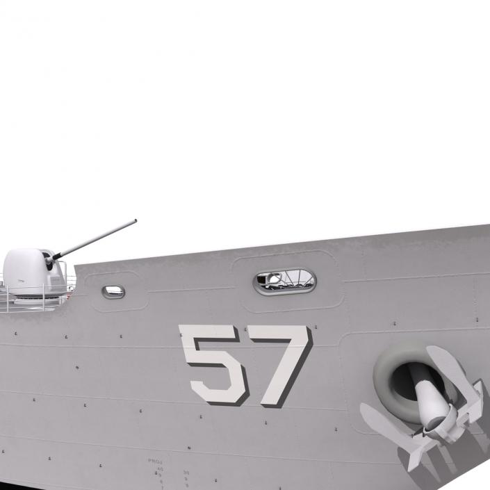 3D Ticonderoga Class Cruiser Lake Champlain CG-57