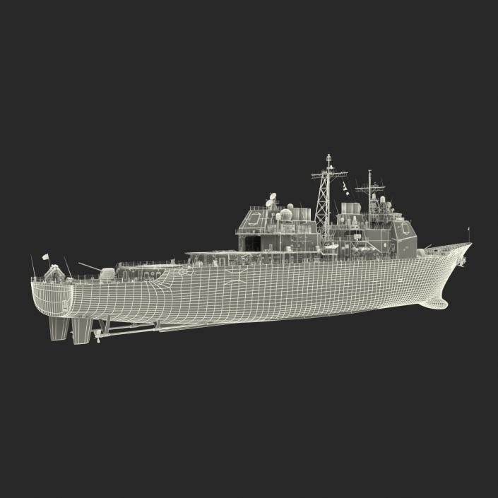 3D Ticonderoga Class Cruiser Lake Champlain CG-57