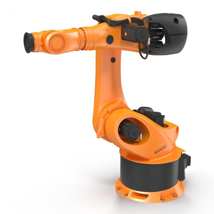 3D Kuka Robot KR-600 FORTEC Rigged