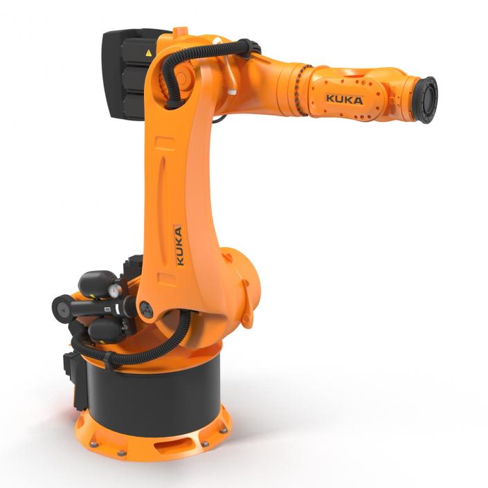 3D Kuka Robot KR-600 FORTEC Rigged