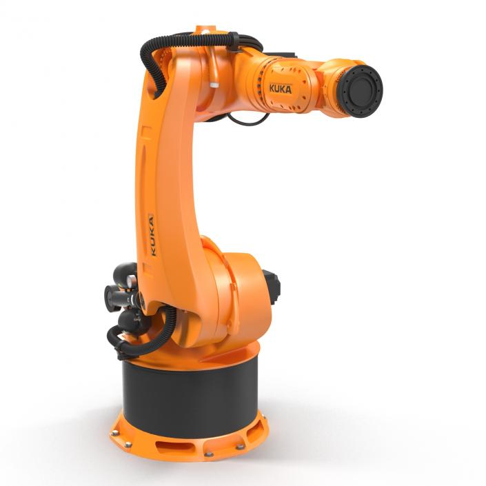 3D Kuka Robot KR-600 FORTEC Rigged