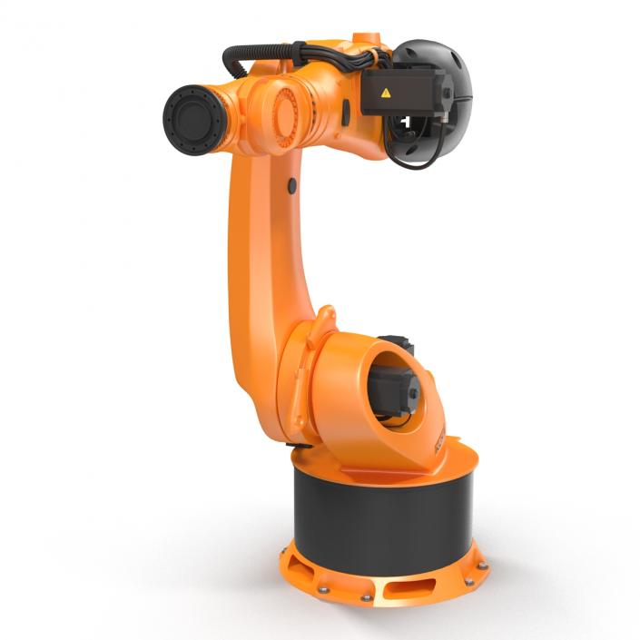 3D Kuka Robot KR-600 FORTEC Rigged