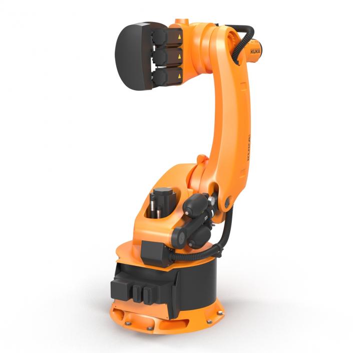 3D Kuka Robot KR-600 FORTEC Rigged