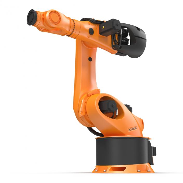 3D Kuka Robot KR-600 FORTEC Rigged