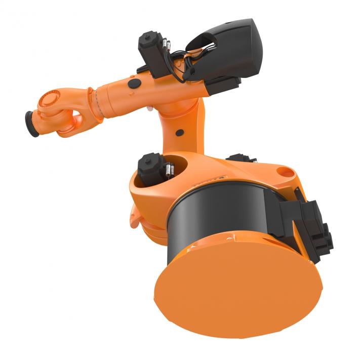 3D Kuka Robot KR-600 FORTEC Rigged