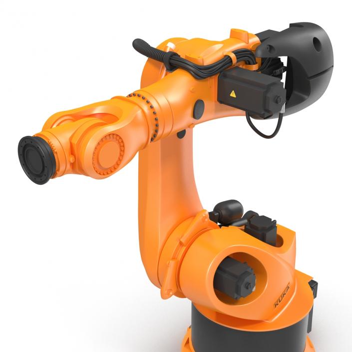 3D Kuka Robot KR-600 FORTEC Rigged