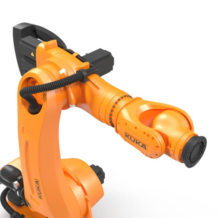 3D Kuka Robot KR-600 FORTEC Rigged