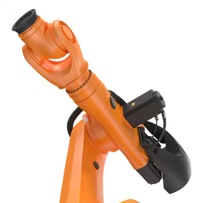 3D Kuka Robot KR-600 FORTEC Rigged