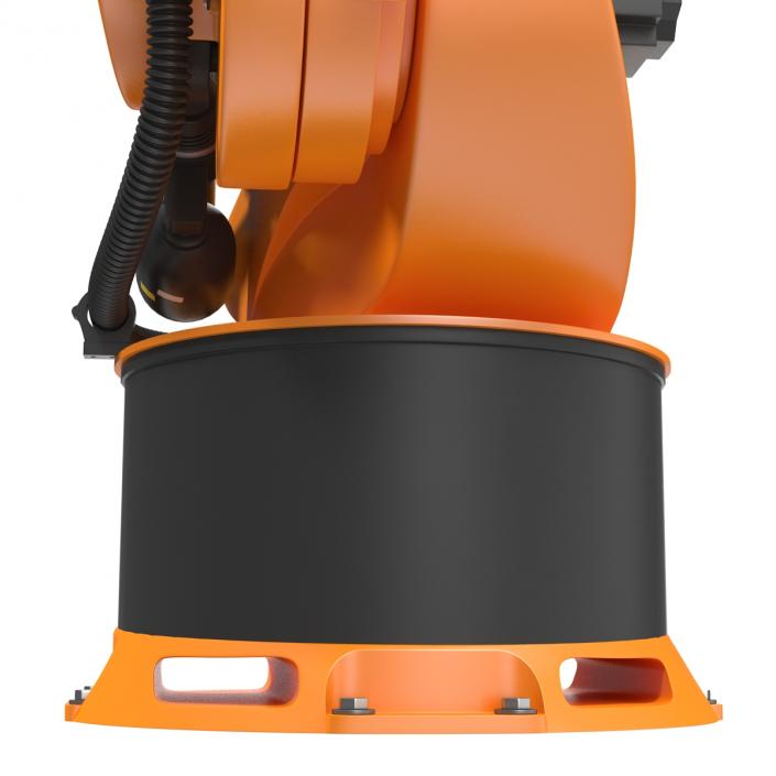 3D Kuka Robot KR-600 FORTEC Rigged