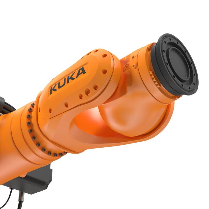 3D Kuka Robot KR-600 FORTEC Rigged