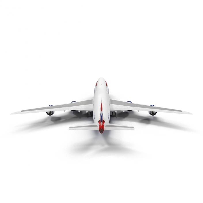 Boeing 747-8I British Airways 3D model