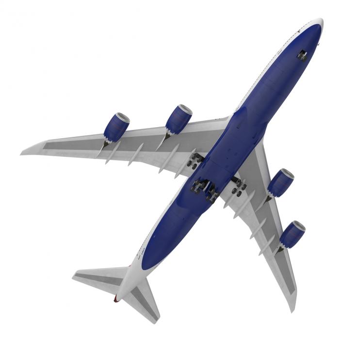 Boeing 747-8I British Airways 3D model