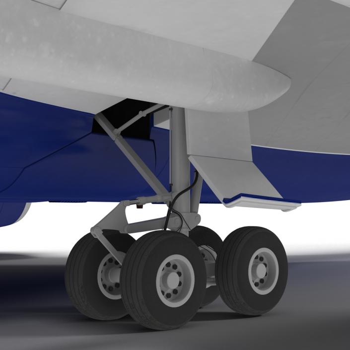 Boeing 747-8I British Airways 3D model