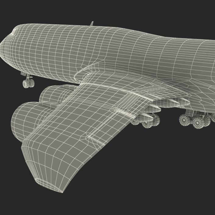 Boeing 747-8I British Airways 3D model