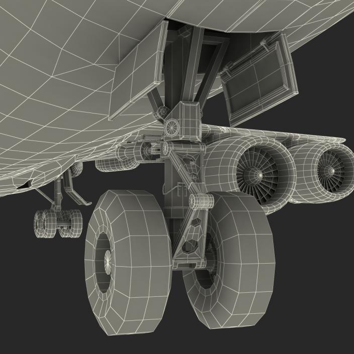 Boeing 747-8I British Airways 3D model