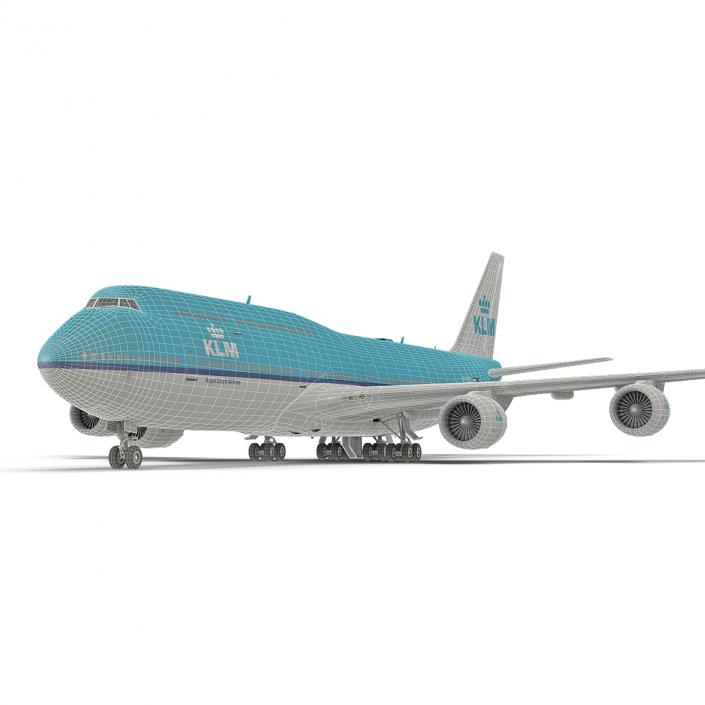 Boeing 747-8I KLM 3D