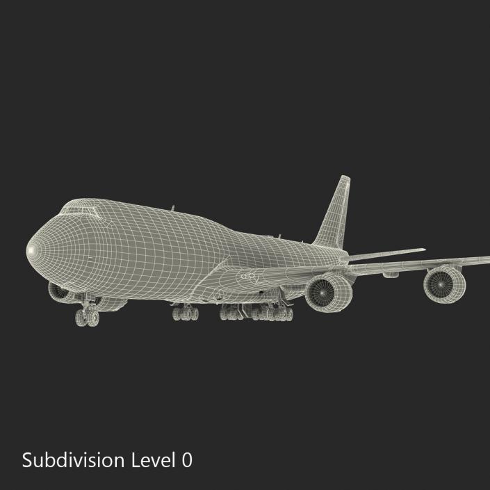 Boeing 747-8I KLM 3D