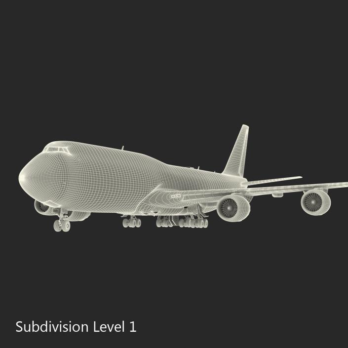 Boeing 747-8I KLM 3D