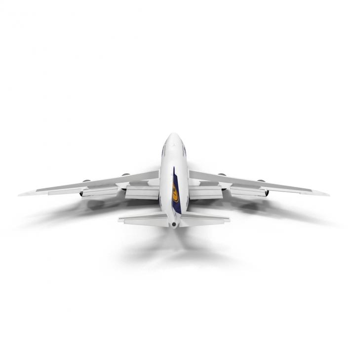 3D model Boeing 747-8I Lufthansa Rigged