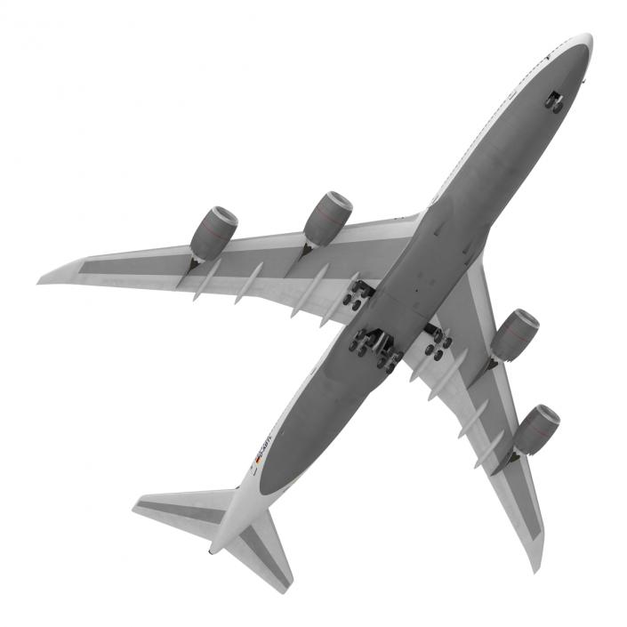 3D model Boeing 747-8I Lufthansa Rigged