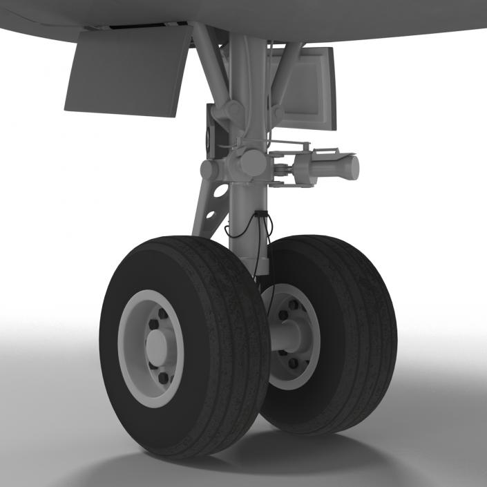 3D model Boeing 747-8I Lufthansa Rigged