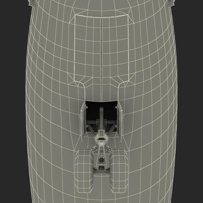 3D model Boeing 747-8I Lufthansa Rigged