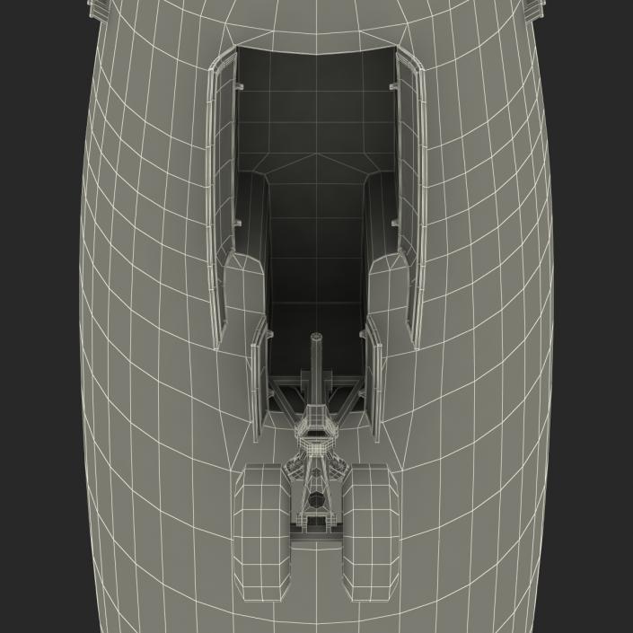 3D model Boeing 747-8I Lufthansa Rigged