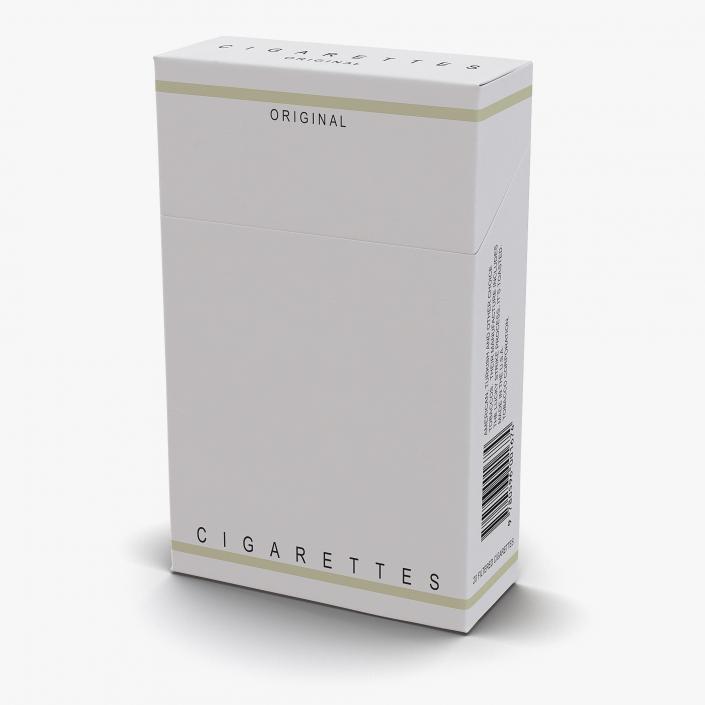 Closed Cigarettes Pack 3D