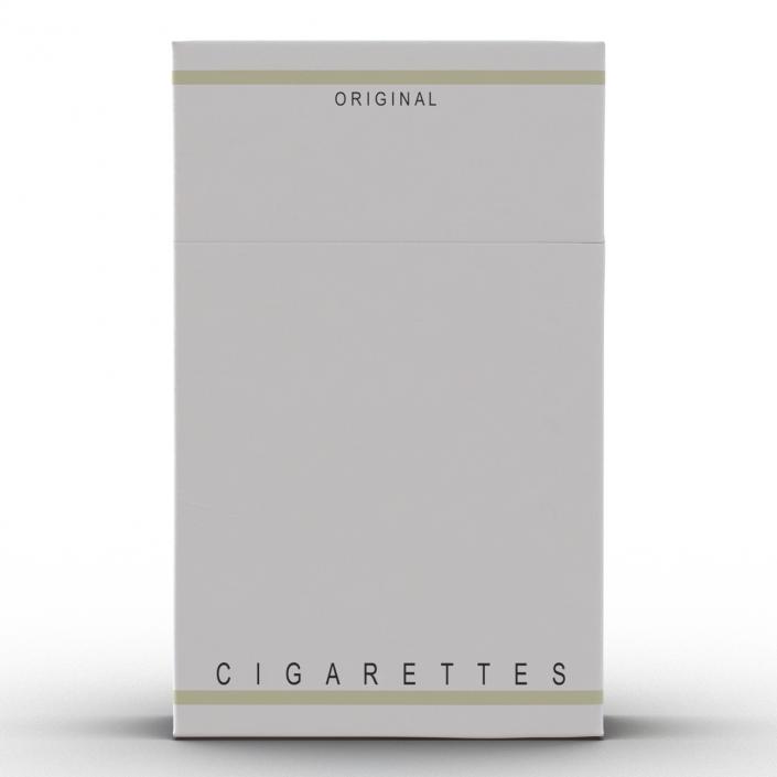 Closed Cigarettes Pack 3D