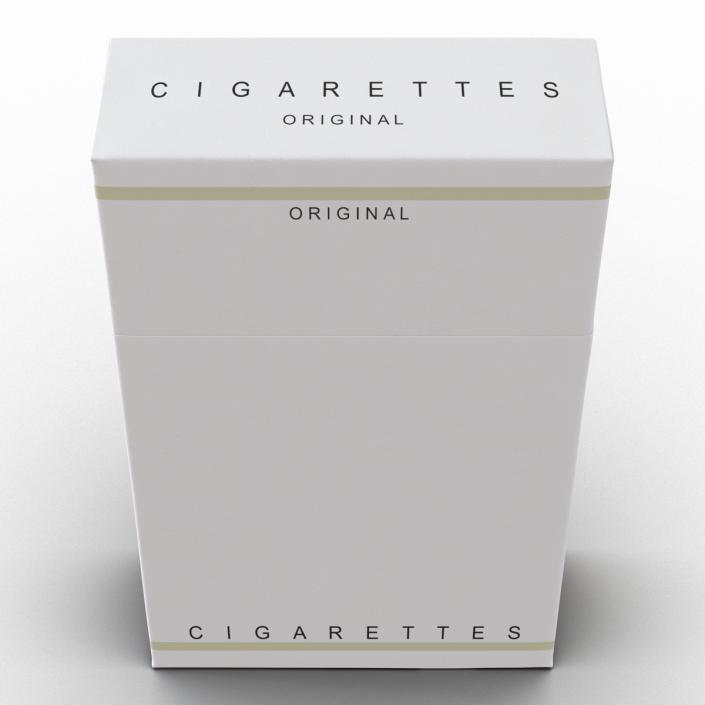 Closed Cigarettes Pack 3D