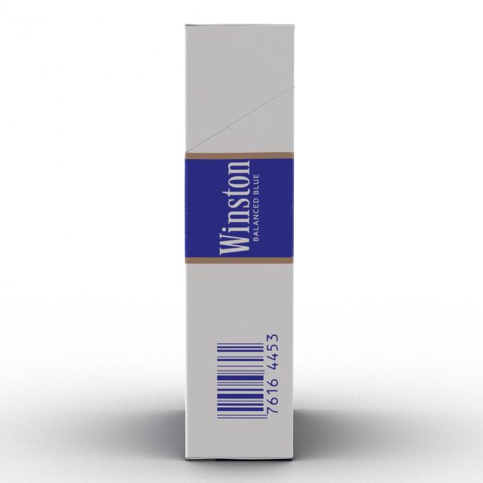 3D model Closed Cigarettes Winston