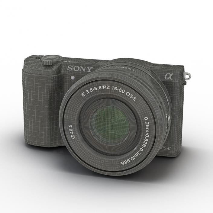 3D Sony Alpha 5100 Black